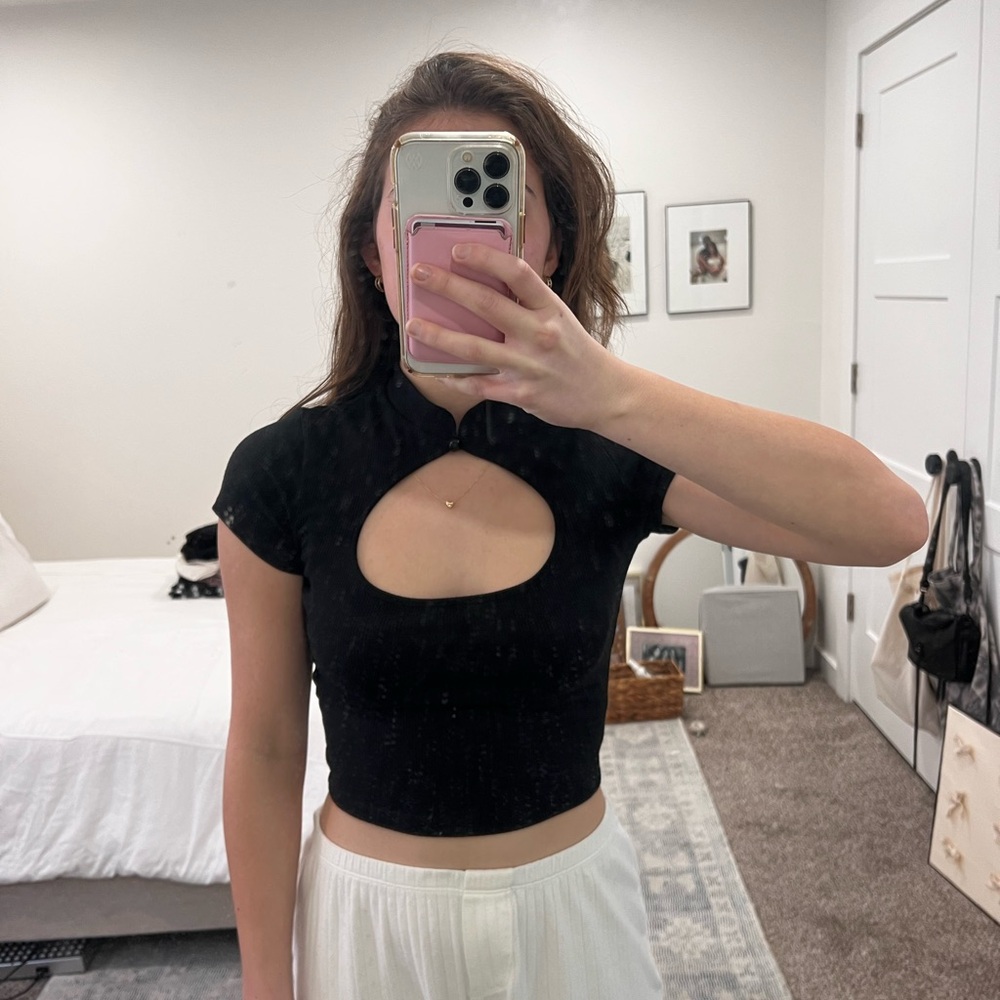Princess Polly Black Top